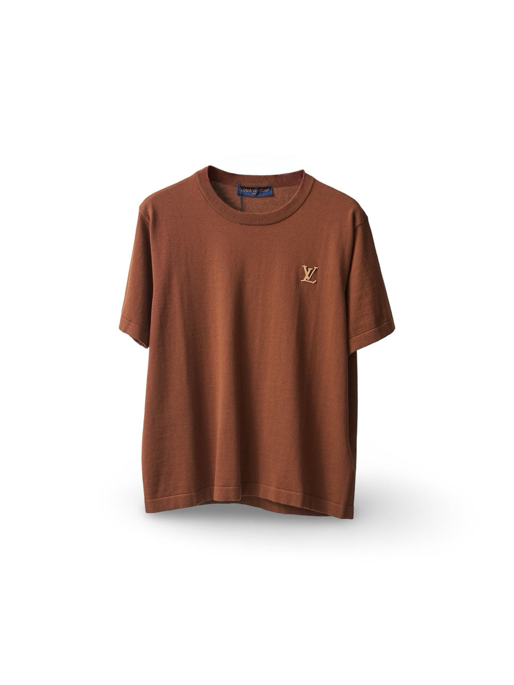 L0u1s Vu177on - T-shirt en maille LV logo