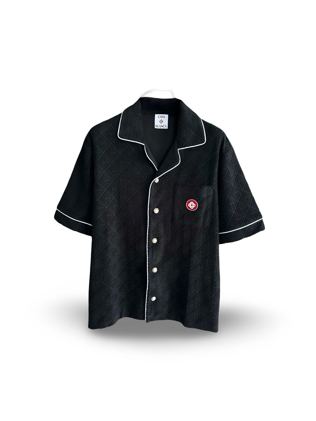 Casablanca - Chemise à motif Noir