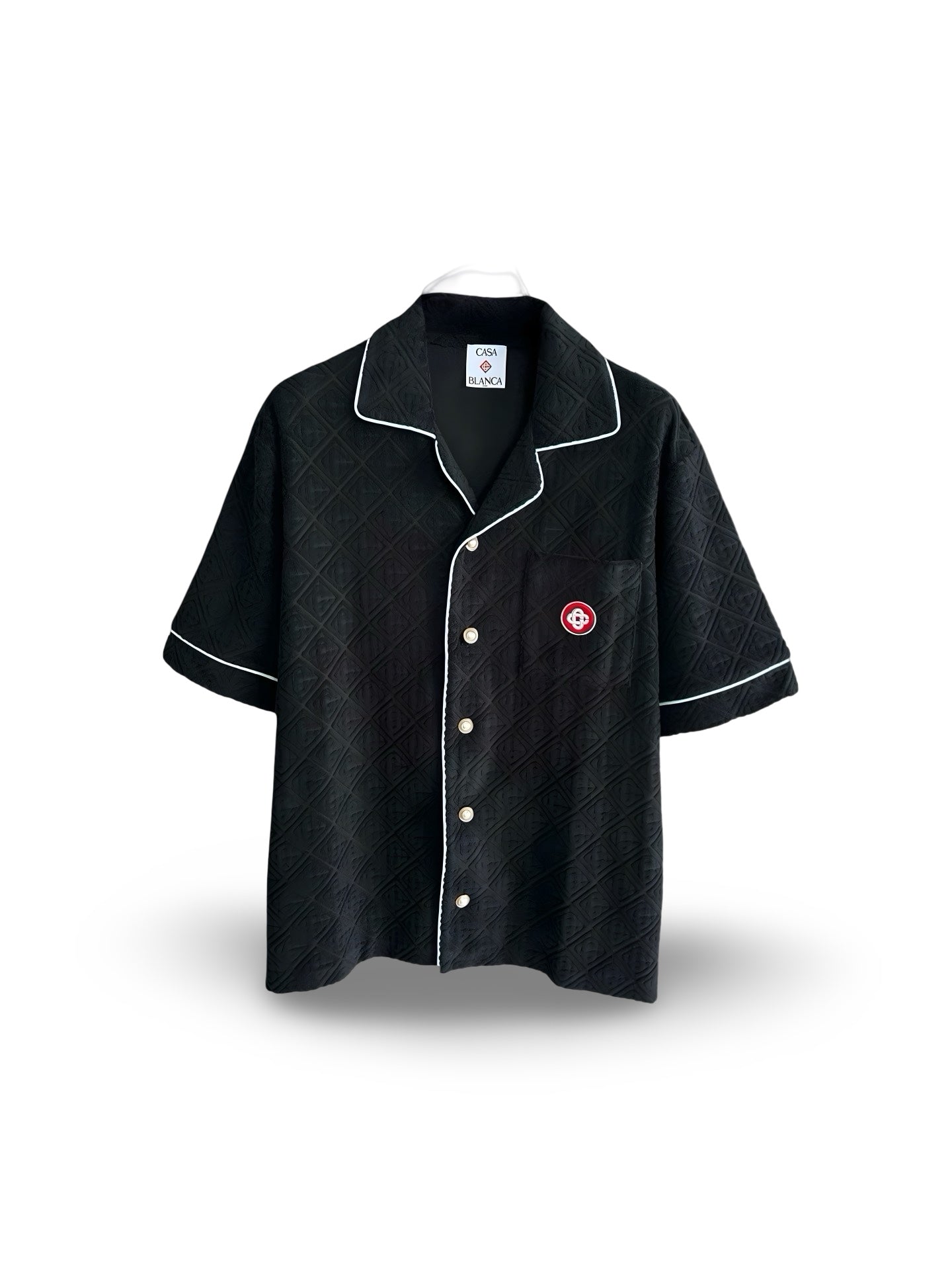 Casablanca - Chemise à motif Noir