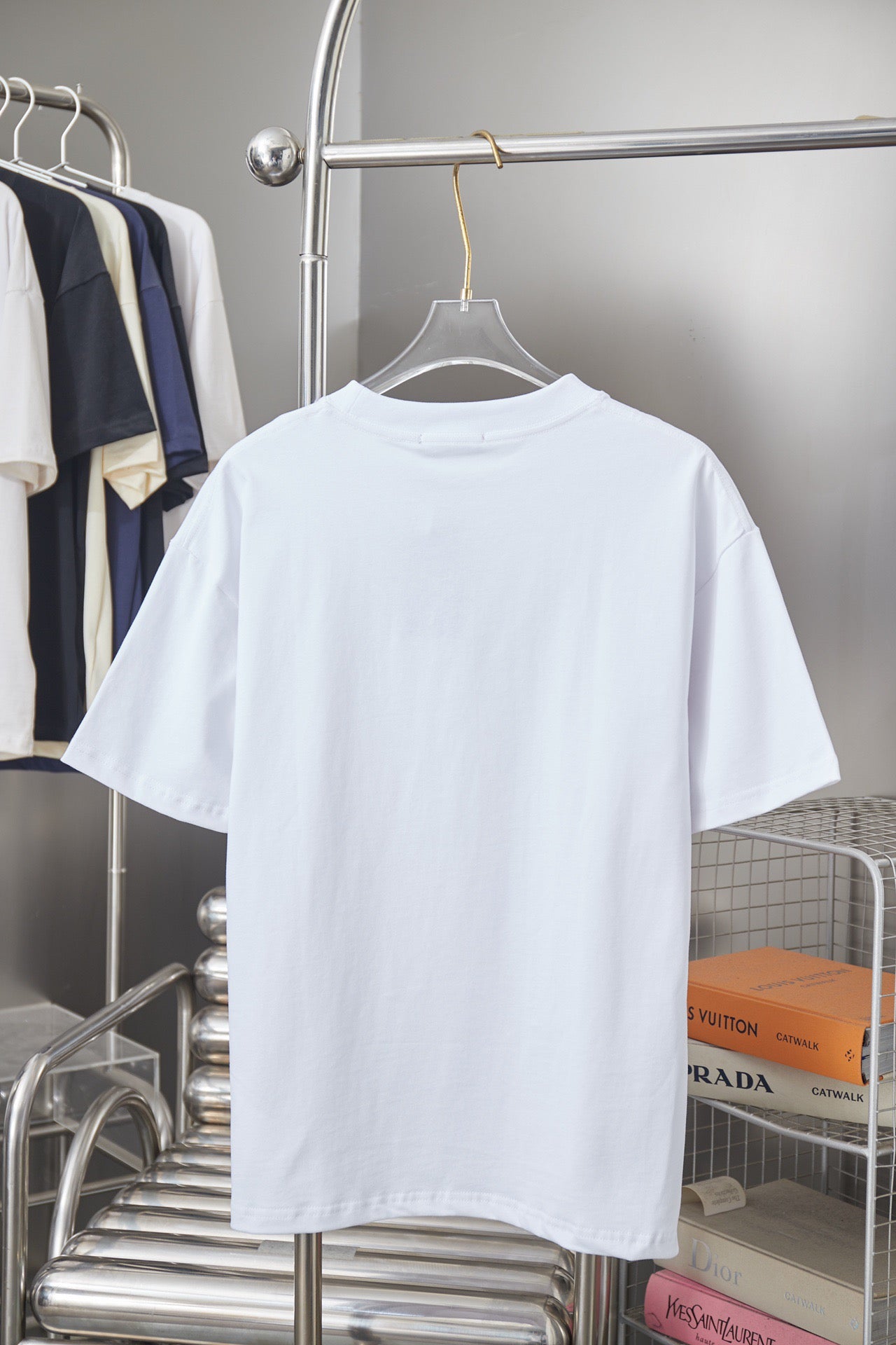 Pr4d4 - T-shirt en coton à logo triangulaire