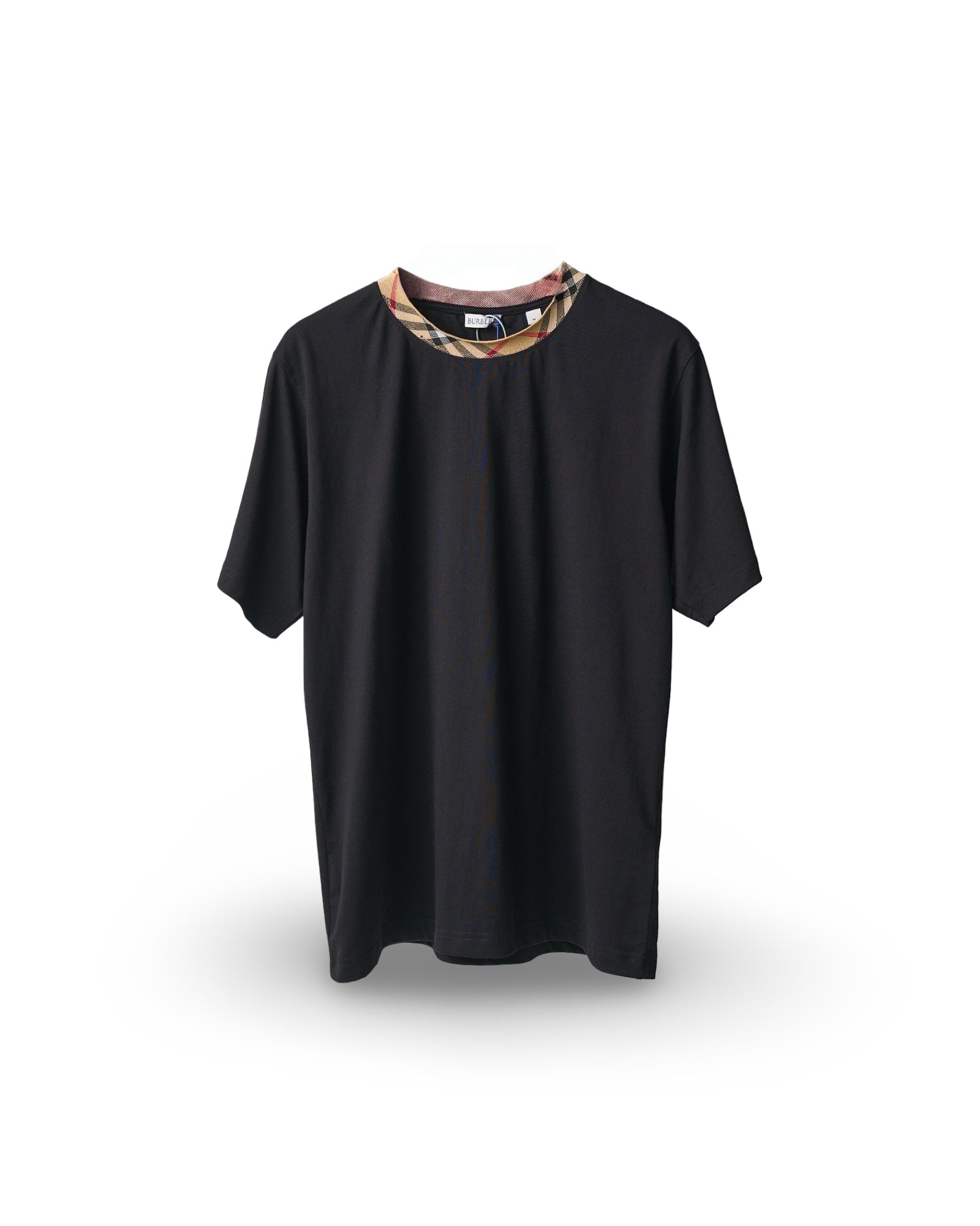 Burd3ry - T-shirt en coton avec Check