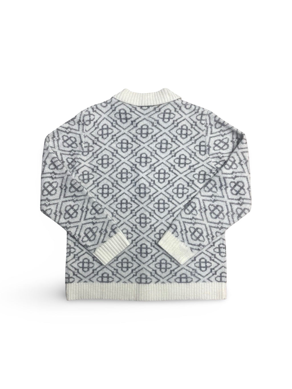 Casablanca - Cardigan zippé monogrammé