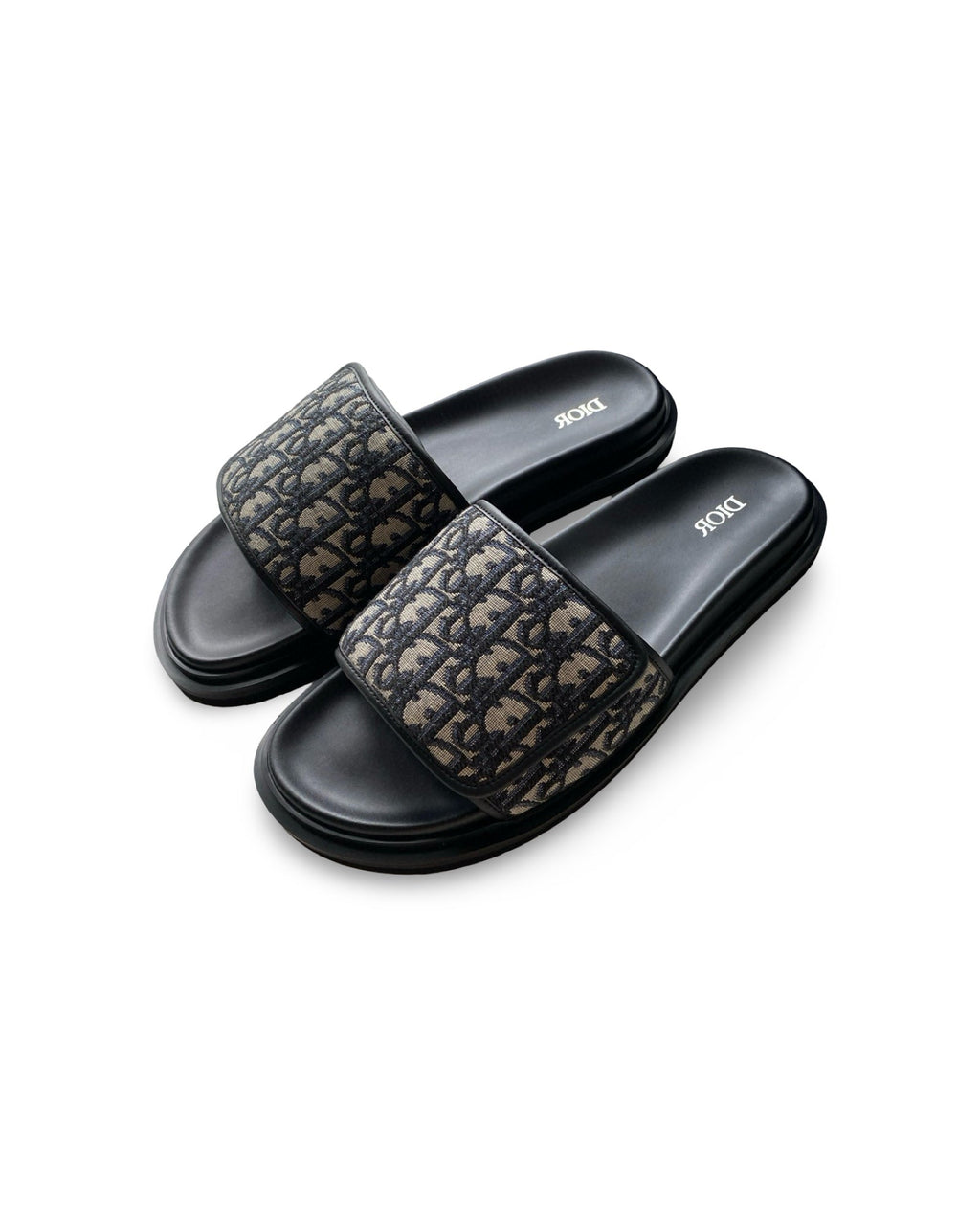 Dior - Sandale Aqua toile jacquard oblique