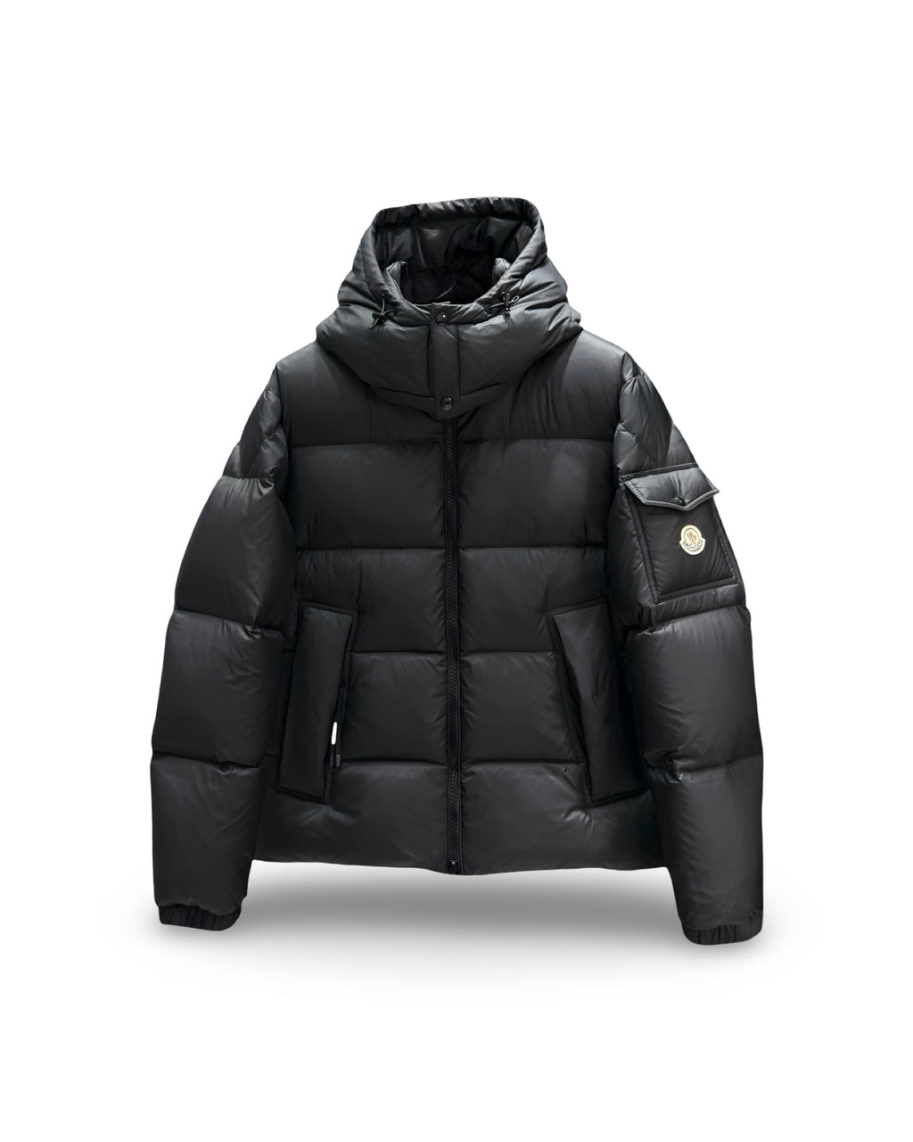 Moncler - Doudoune courte à capuche Couyere