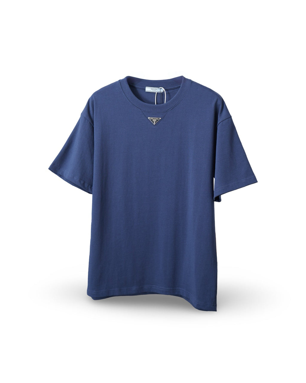 Pr4d4 - T-shirt en coton à logo triangulaire