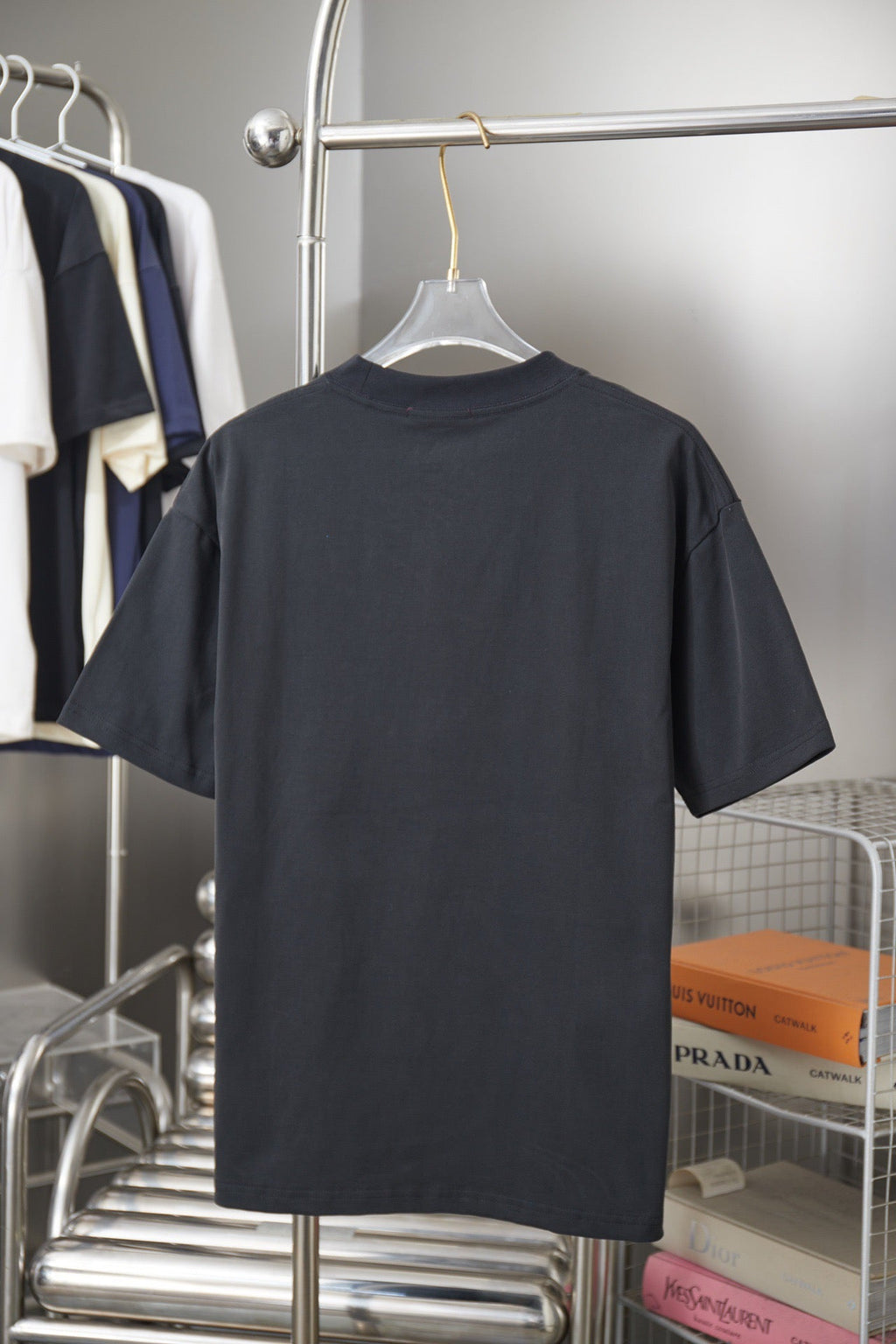 Pr4d4 - T-shirt en coton à logo triangulaire