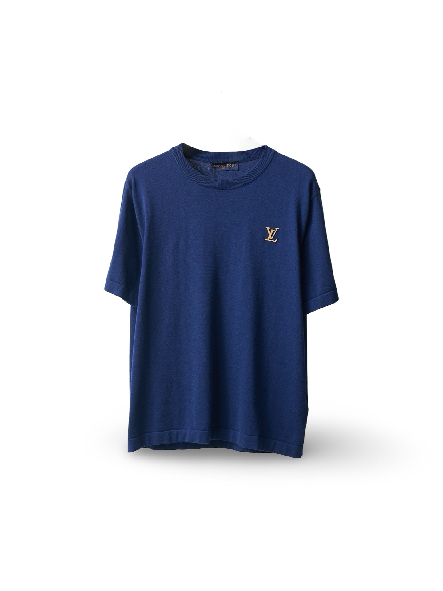 L0u1s Vu177on - T-shirt en maille LV logo