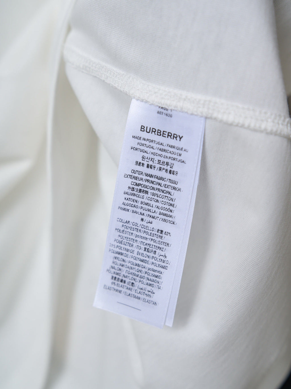 Burd3ry - T-shirt en coton