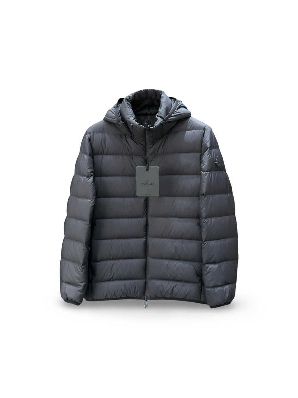 Moncler - Veste matelassée logo noir