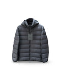 Moncler - Veste matelassée logo noir