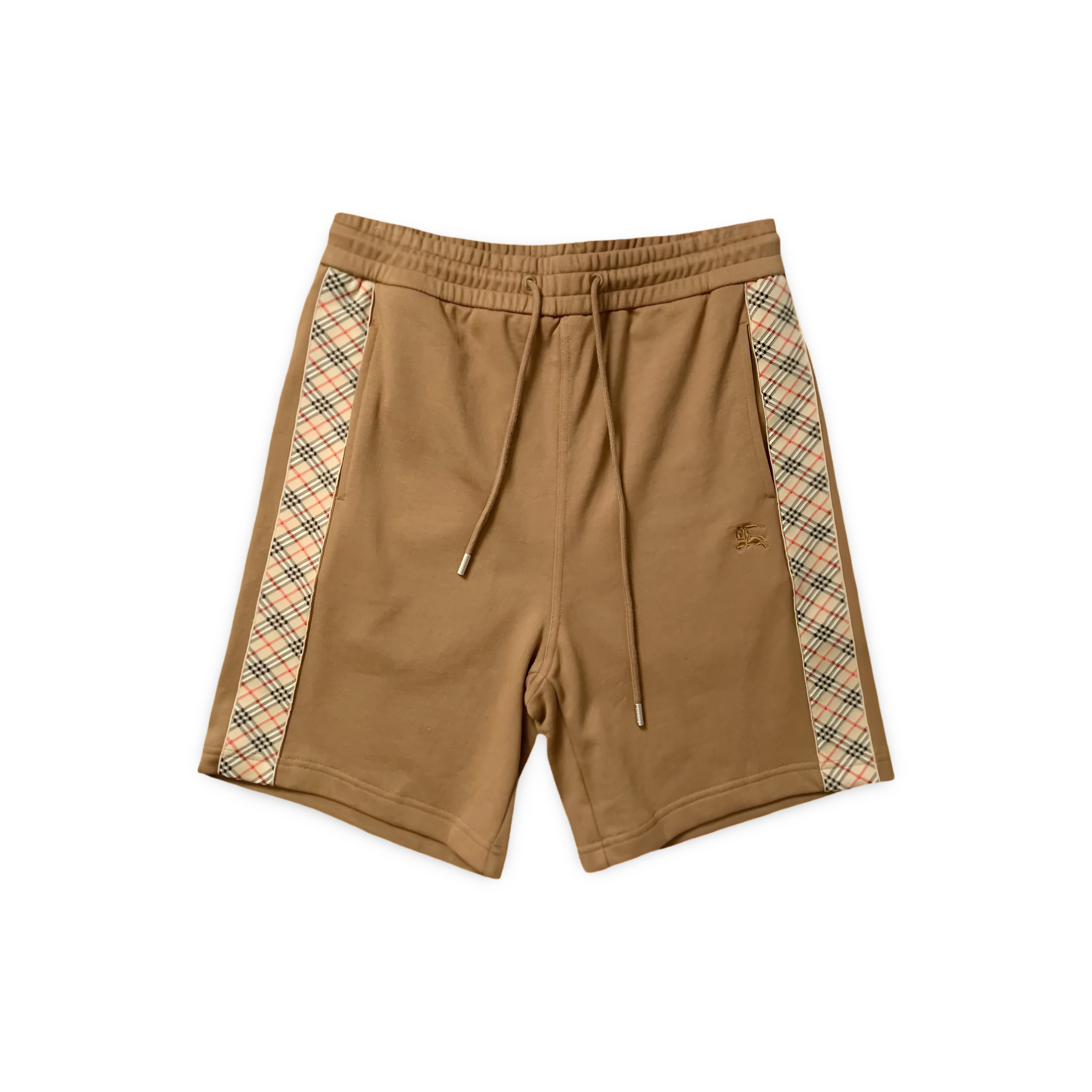 Burd3ry - Short en coton avec Check