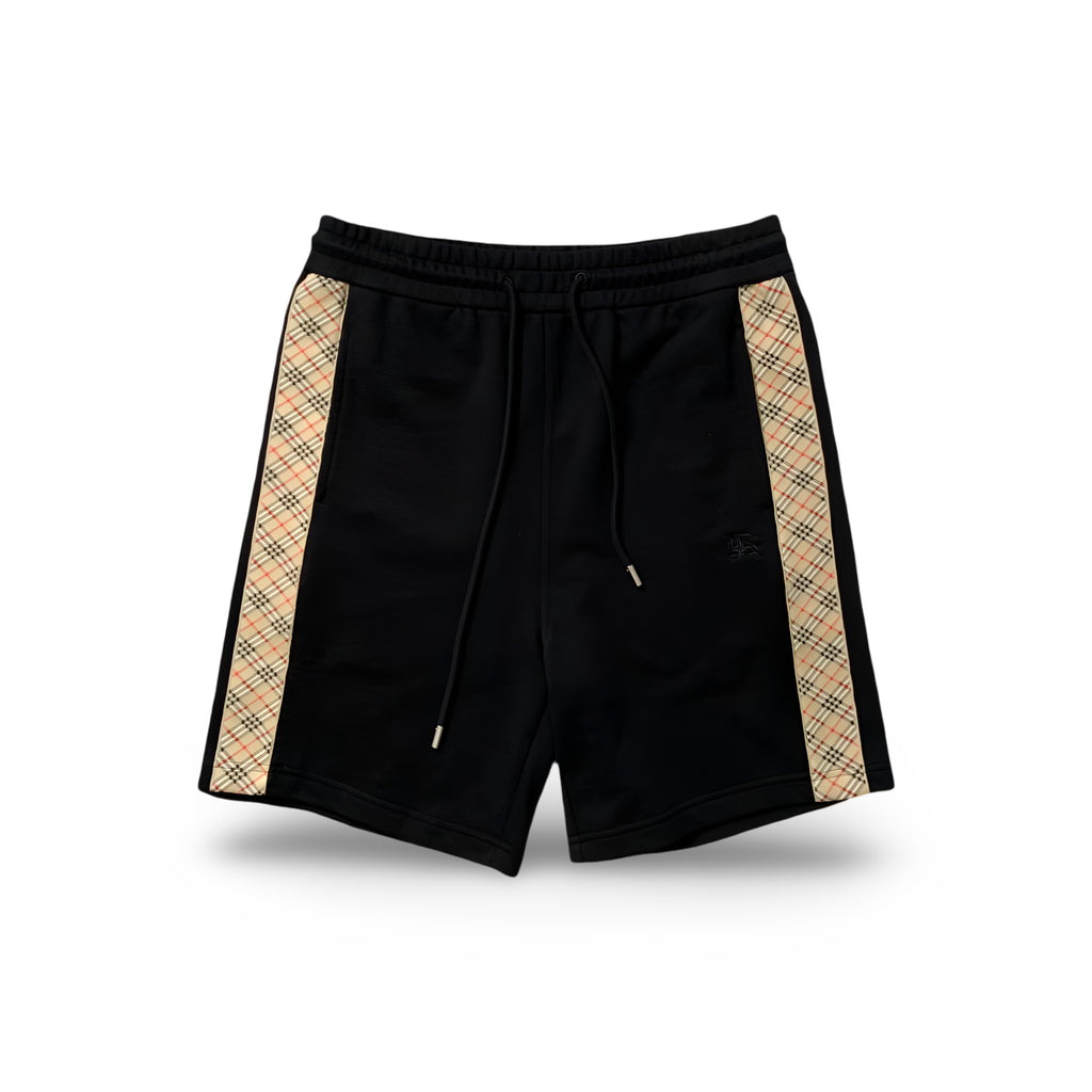 Burd3ry - Short en coton avec Check