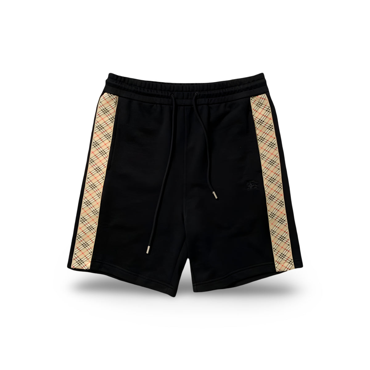 Burd3ry - Short en coton avec Check