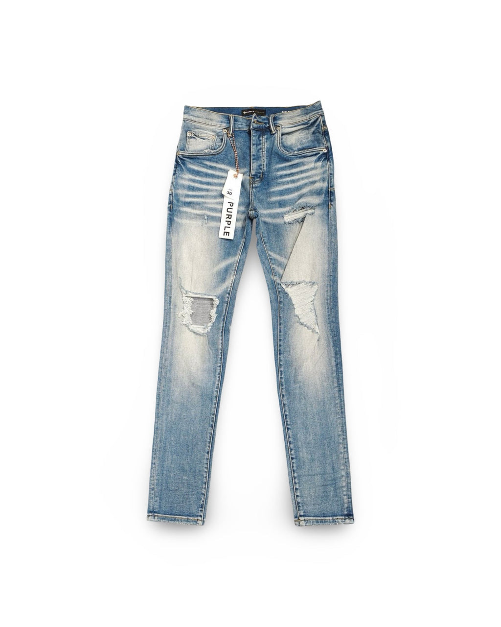 Purple Brand - Jean Bleu Déchiré Délavé