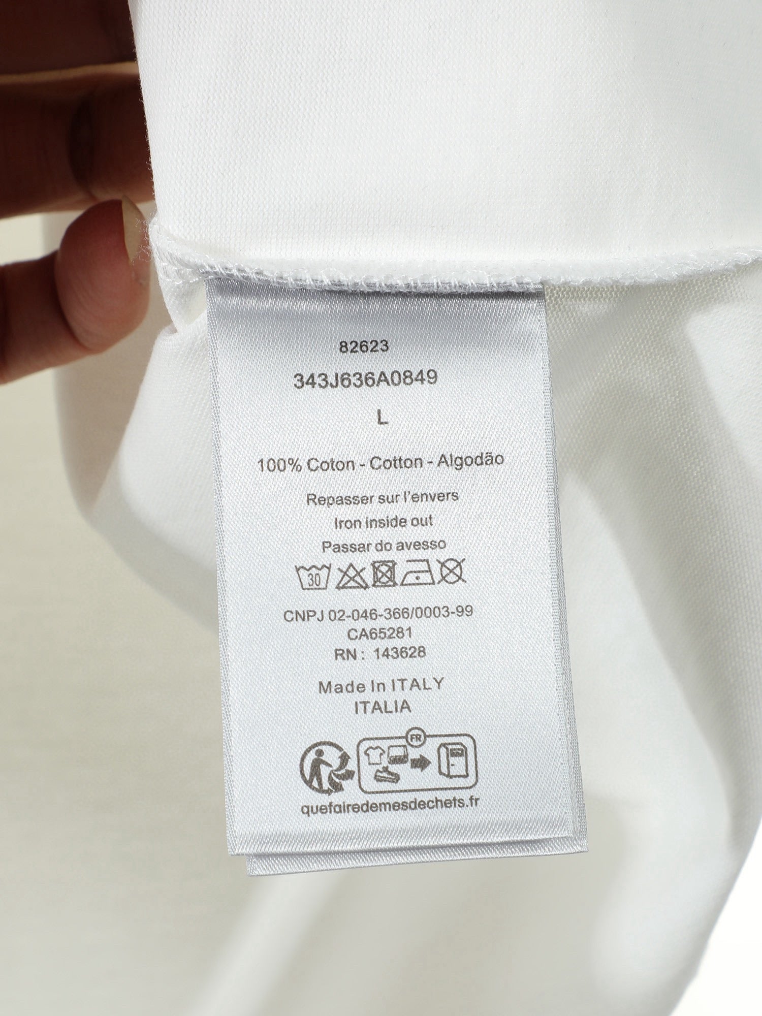 Dior - T-shirt mountain Relaxed fit