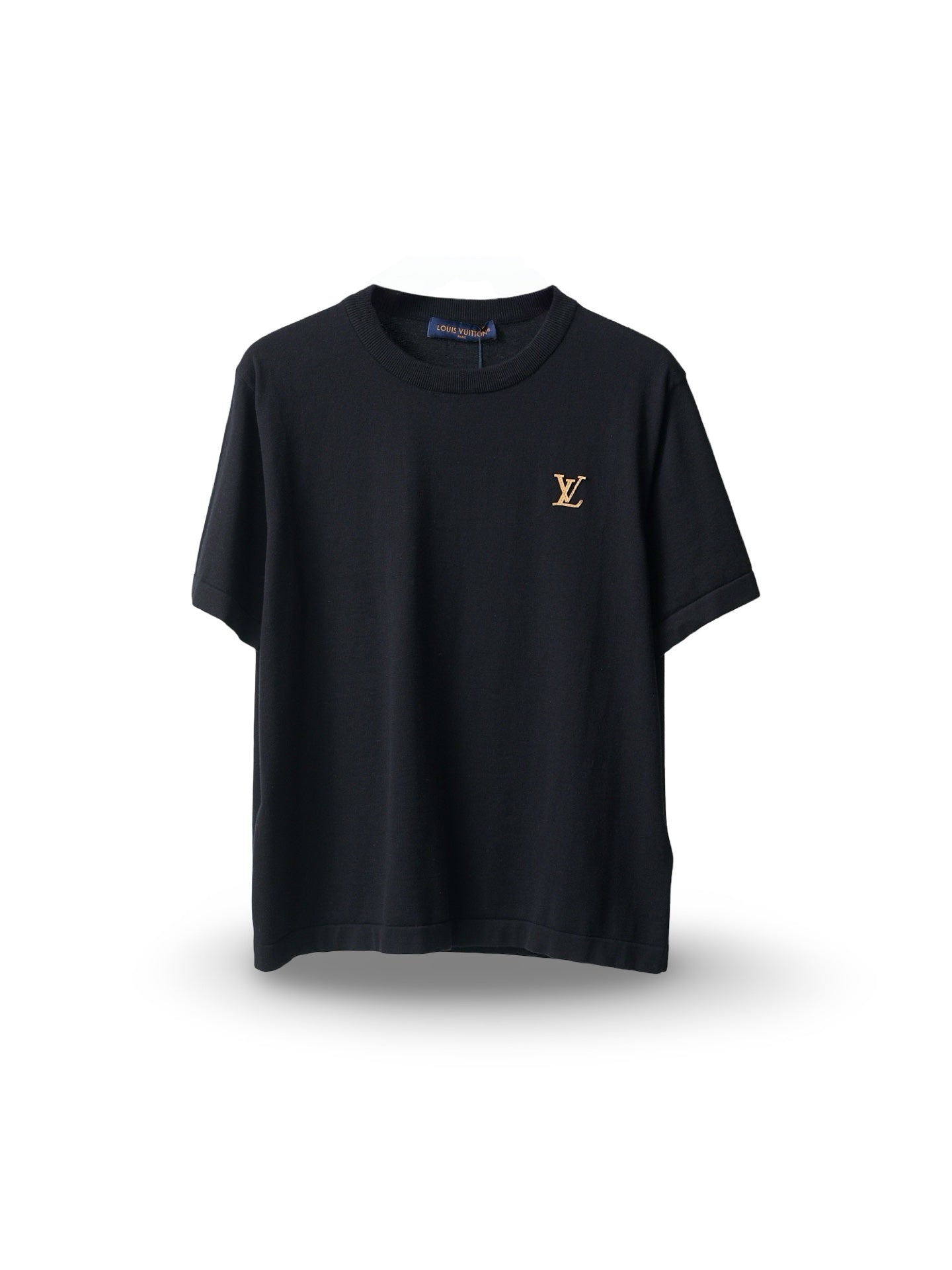 L0u1s Vu177on - T-shirt en maille LV logo
