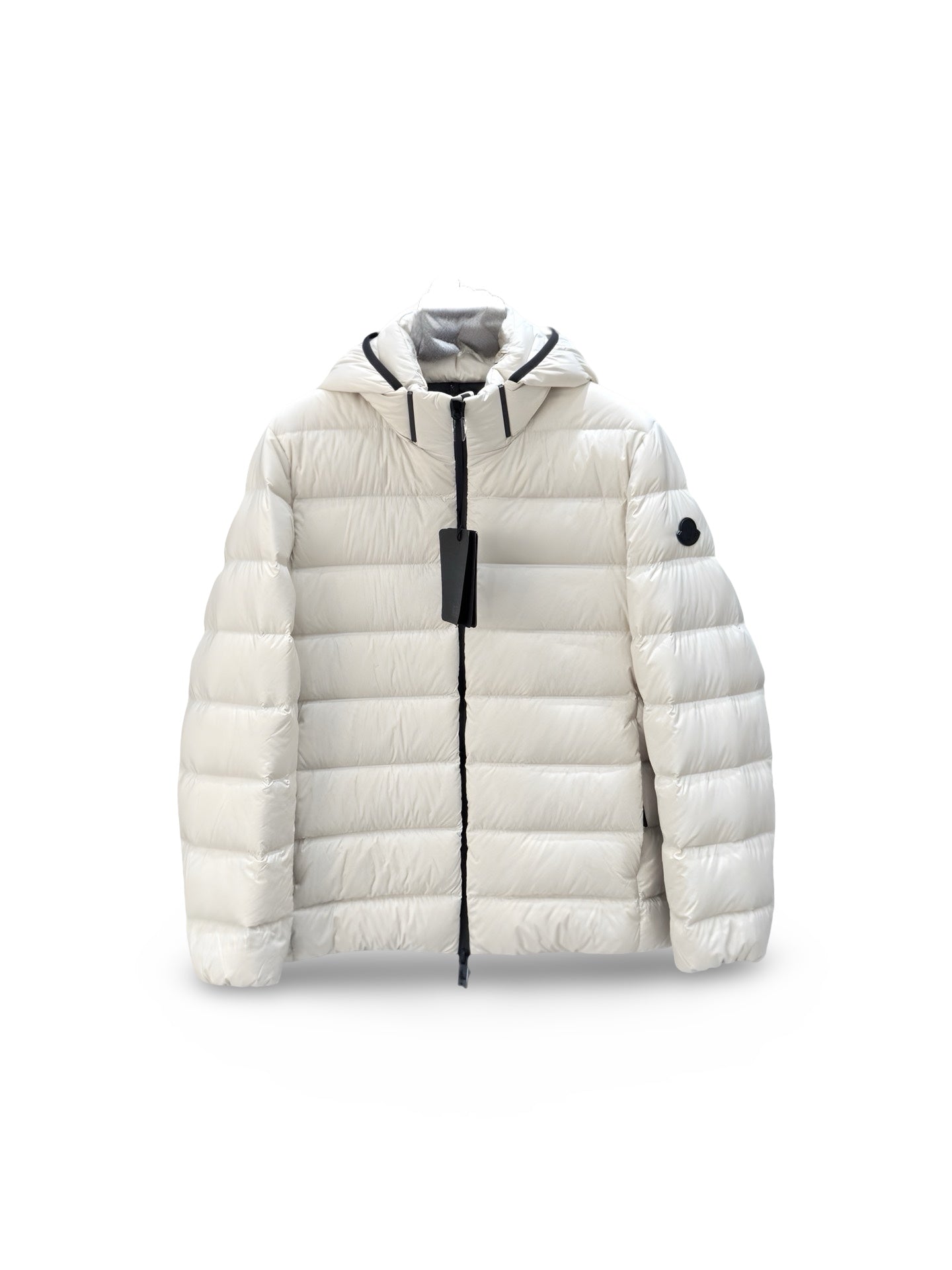 Moncler - Veste matelassée logo noir