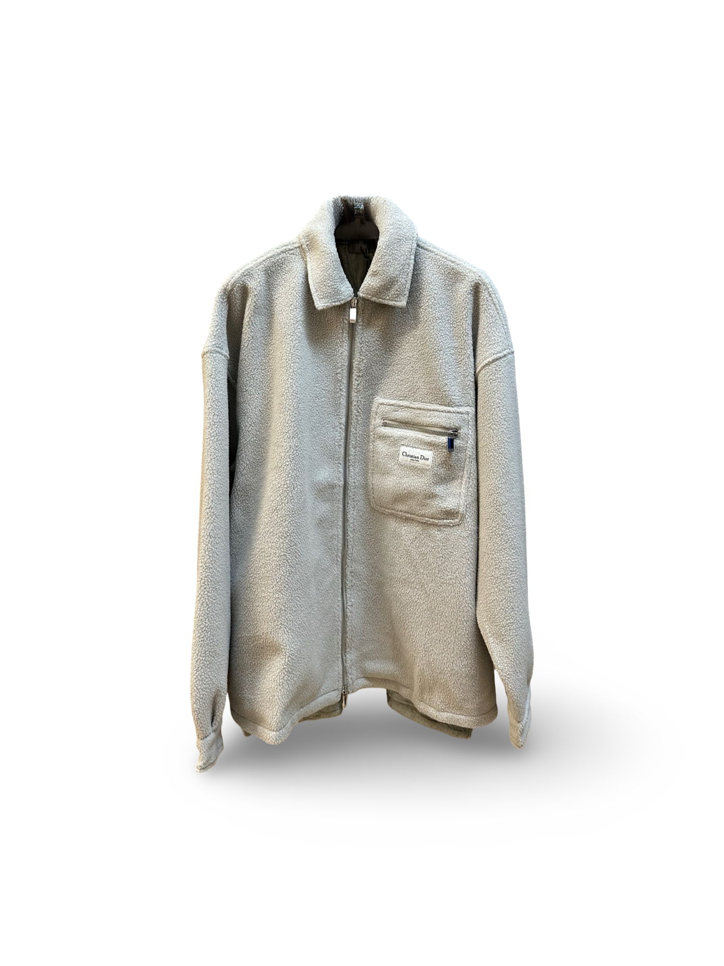 Dior - Veste zippée gris
