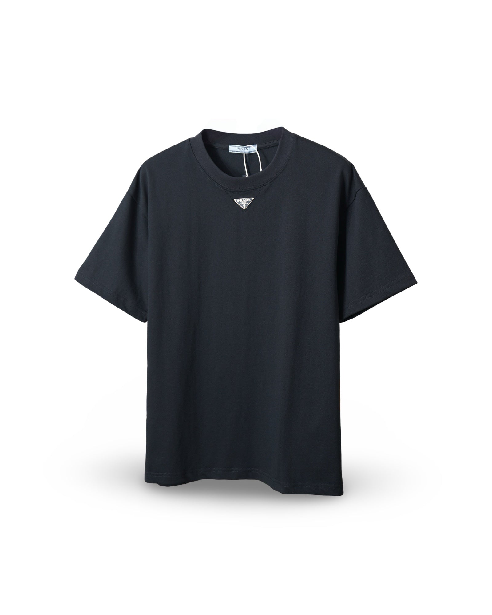 Pr4d4 - T-shirt en coton à logo triangulaire